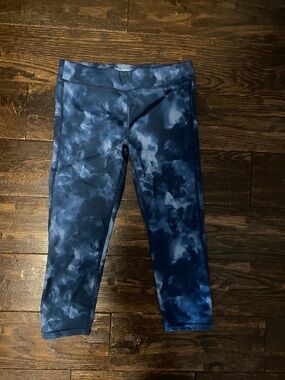 Lole Girls Blue Active Leggings Size L 10/12
